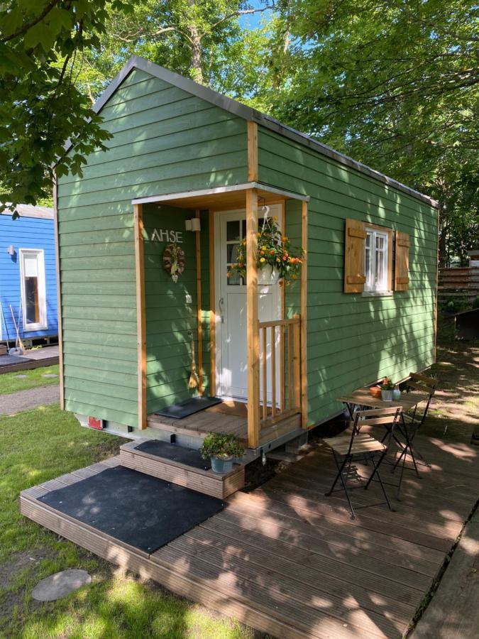 Tiny House Ahse Im Pier9 Tiny House Hotel Hamm  Exterior foto